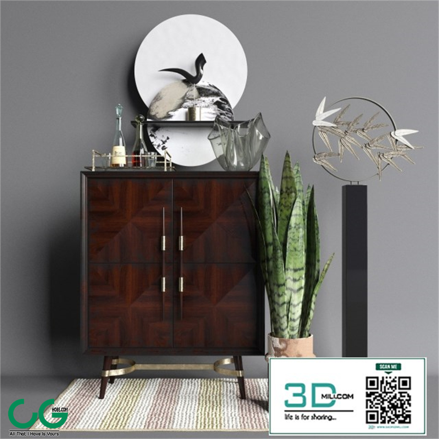 Chinese decor set